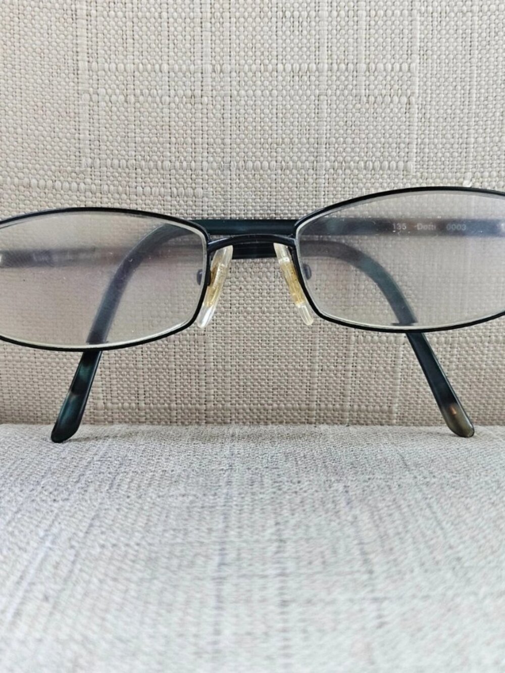 Vintage Kate Spade Women Eyeglasses Frame DOTTI Eyewear Black Glasses Made Italy - Picture 4 of 13